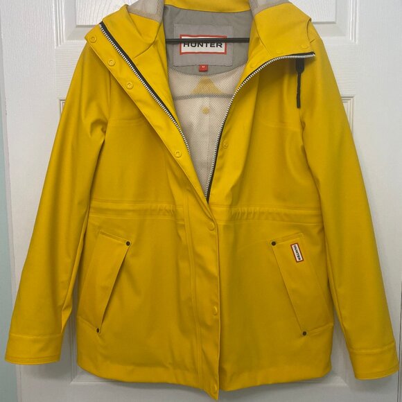 Hunter Lightweight Waterproof Jacket Ladies Medium Used-Like New - Picture 1 of 3